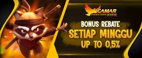 Bonus Rebate Rollingan Mingguan Terbesar promotion banner